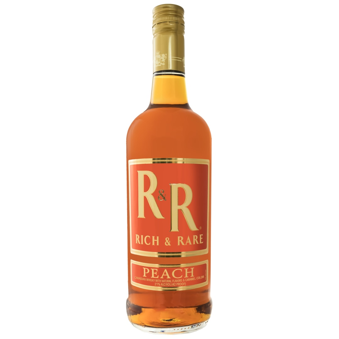 Rich & Rare Peach Canadian Whisky 750ml 42 Proof