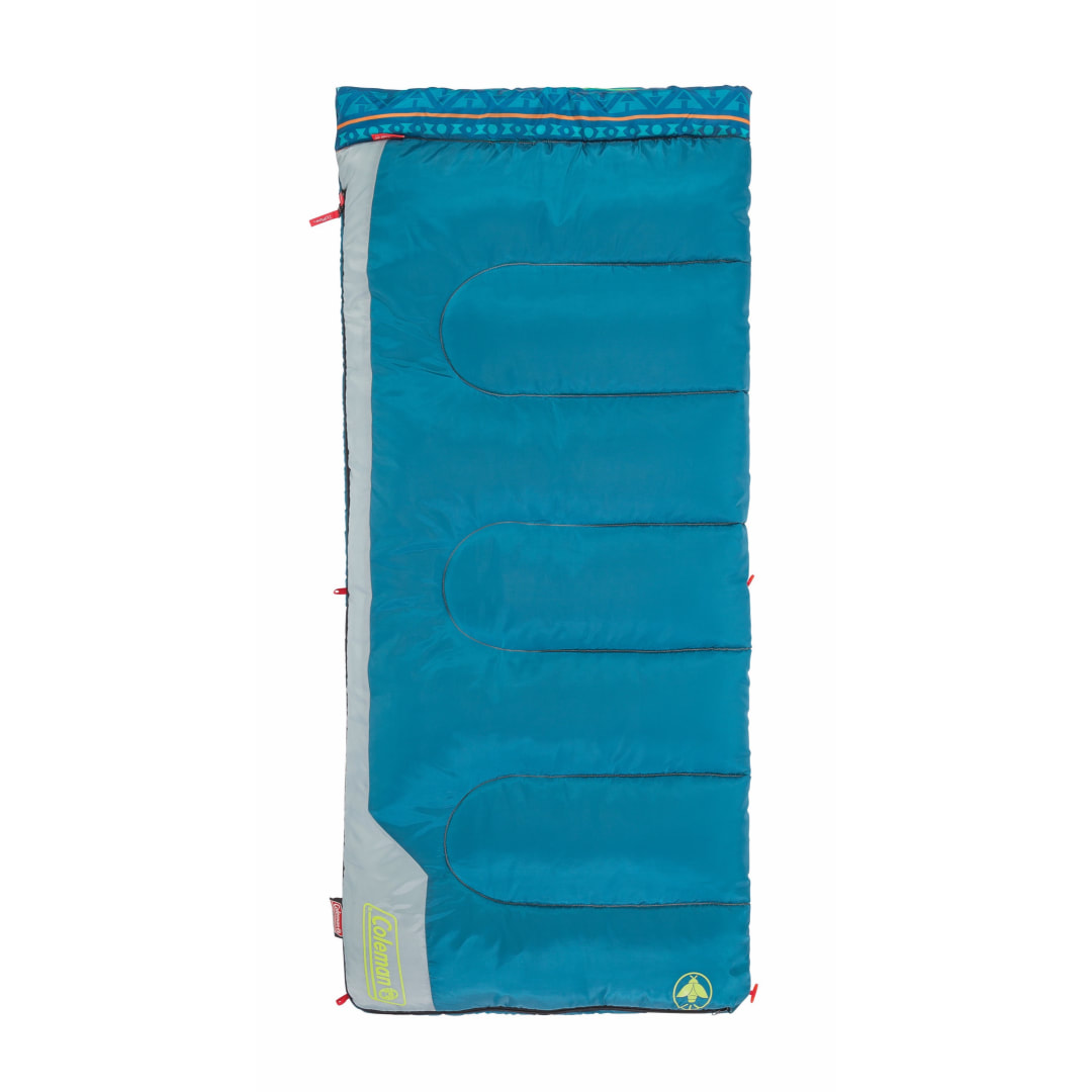 YOUTH 50F SLEEPING BAG TEAL C01 PF