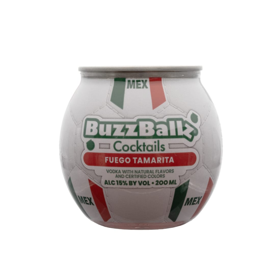 BuzzBallz Fuego Tamarita Cocktail 200ml 30 Proof
