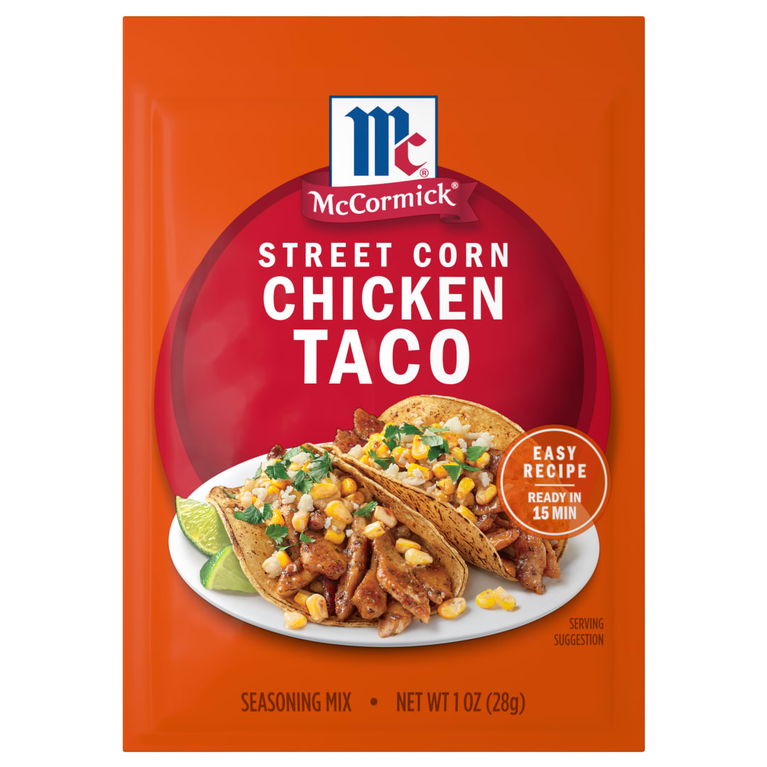 McCormick® Mexican Style Street Corn Taco Seasoning Mix, 1.0 oz