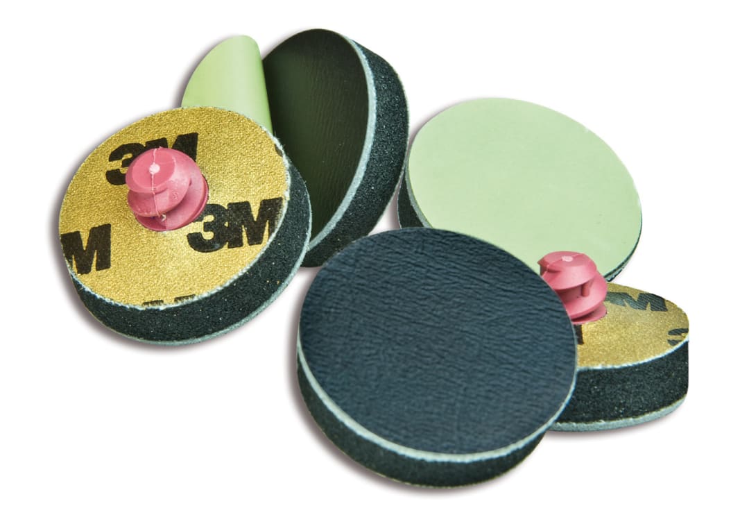 3M™ Finesse-it™ Roloc™ Stützteller für Schleifblüten, 32 mm, hart, ungelocht