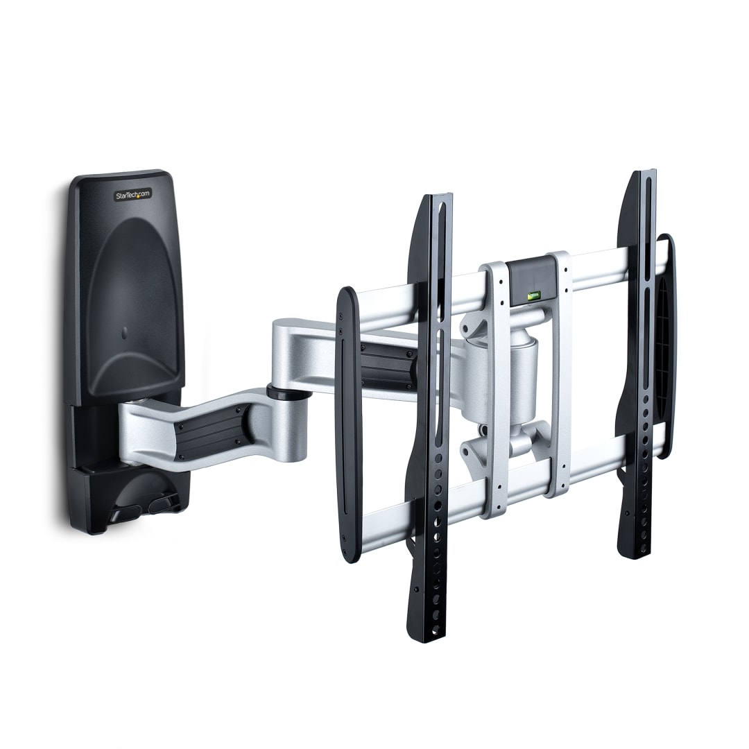 Full Motion TV Wall Mount Single dual swivel arm 65   4