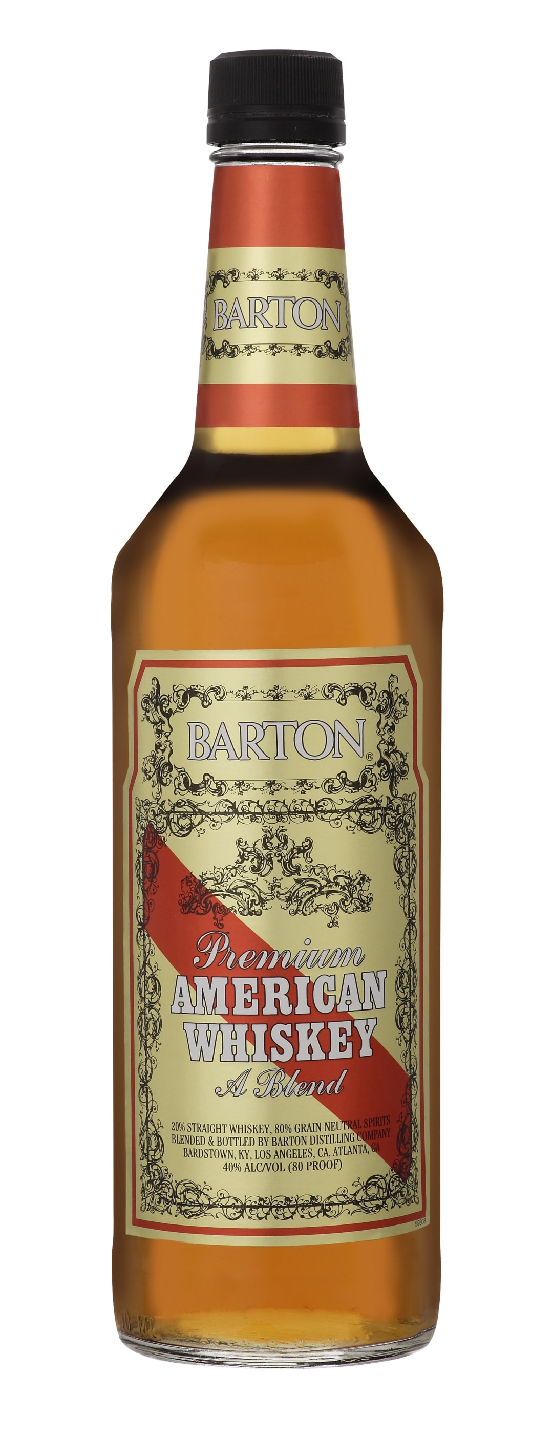 Barton Blended Whiskey 750ml 80 Proof
