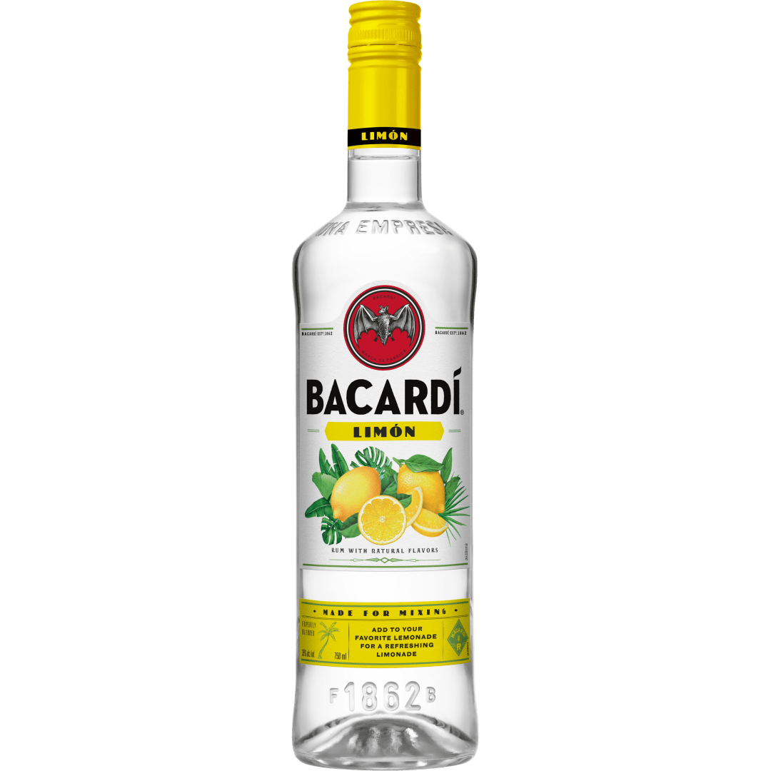 Bacardi Limon Rum, Gluten Free 35% 750mL