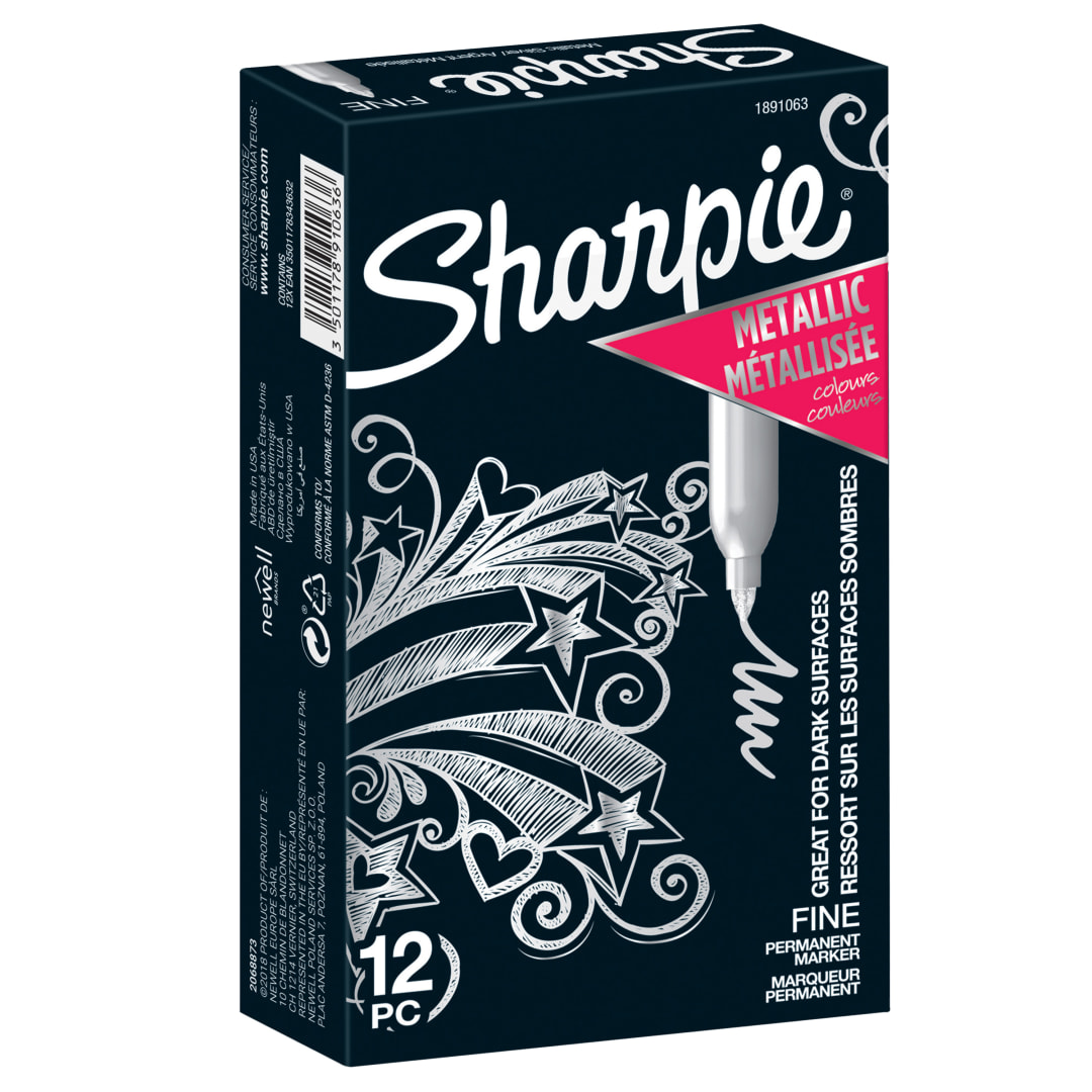 SHARPIE PMKR F. MTLC SILVER TK12 PEA