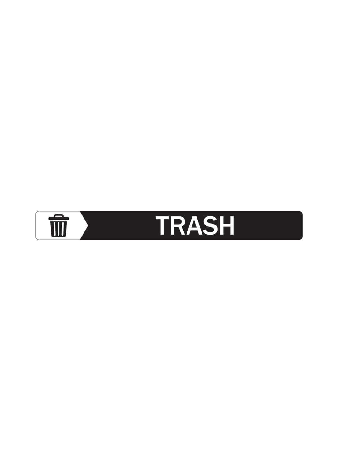 RENEGADE - Label - Trash - Black