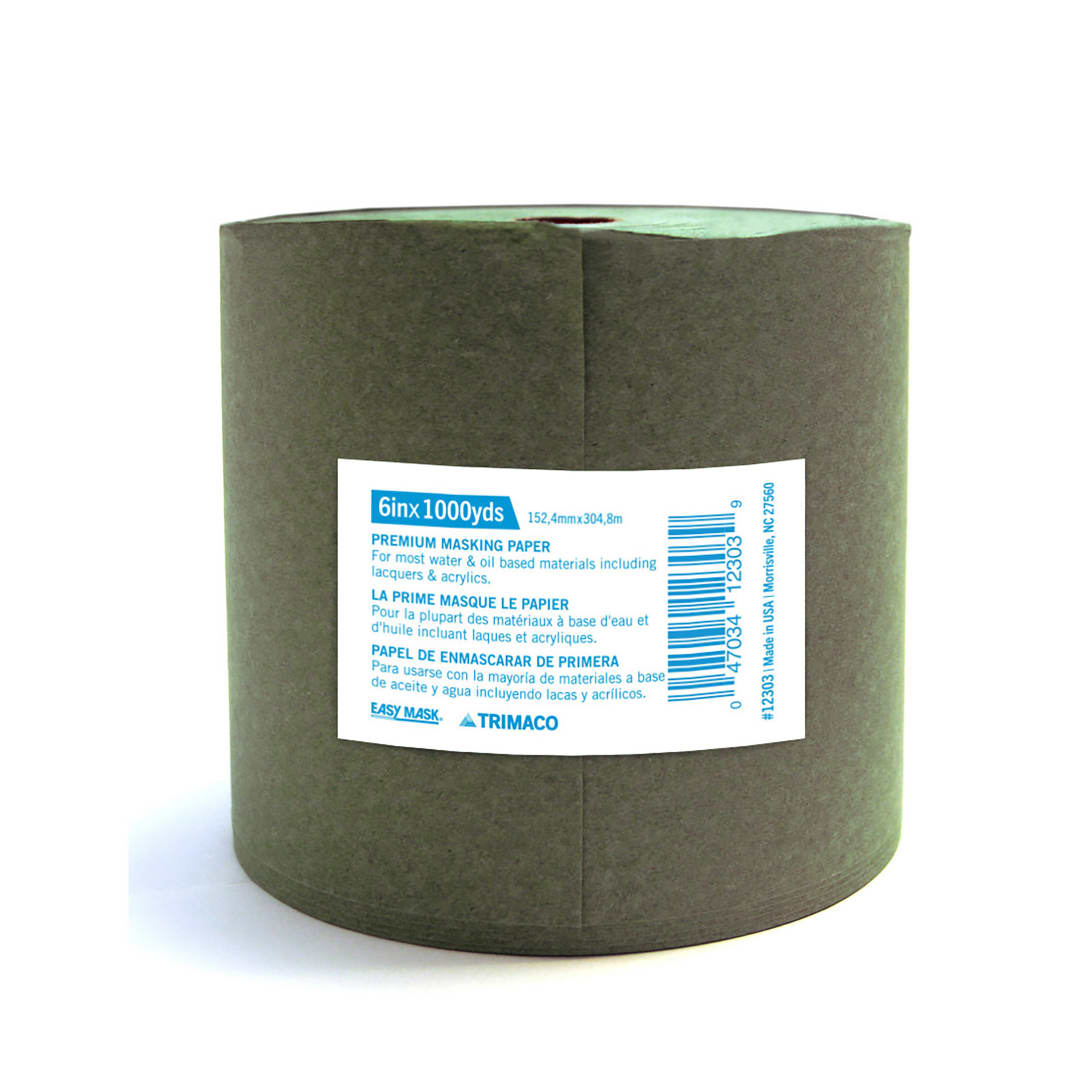 Easy Mask® Premium Masking Paper, Green, 6"x1000'
