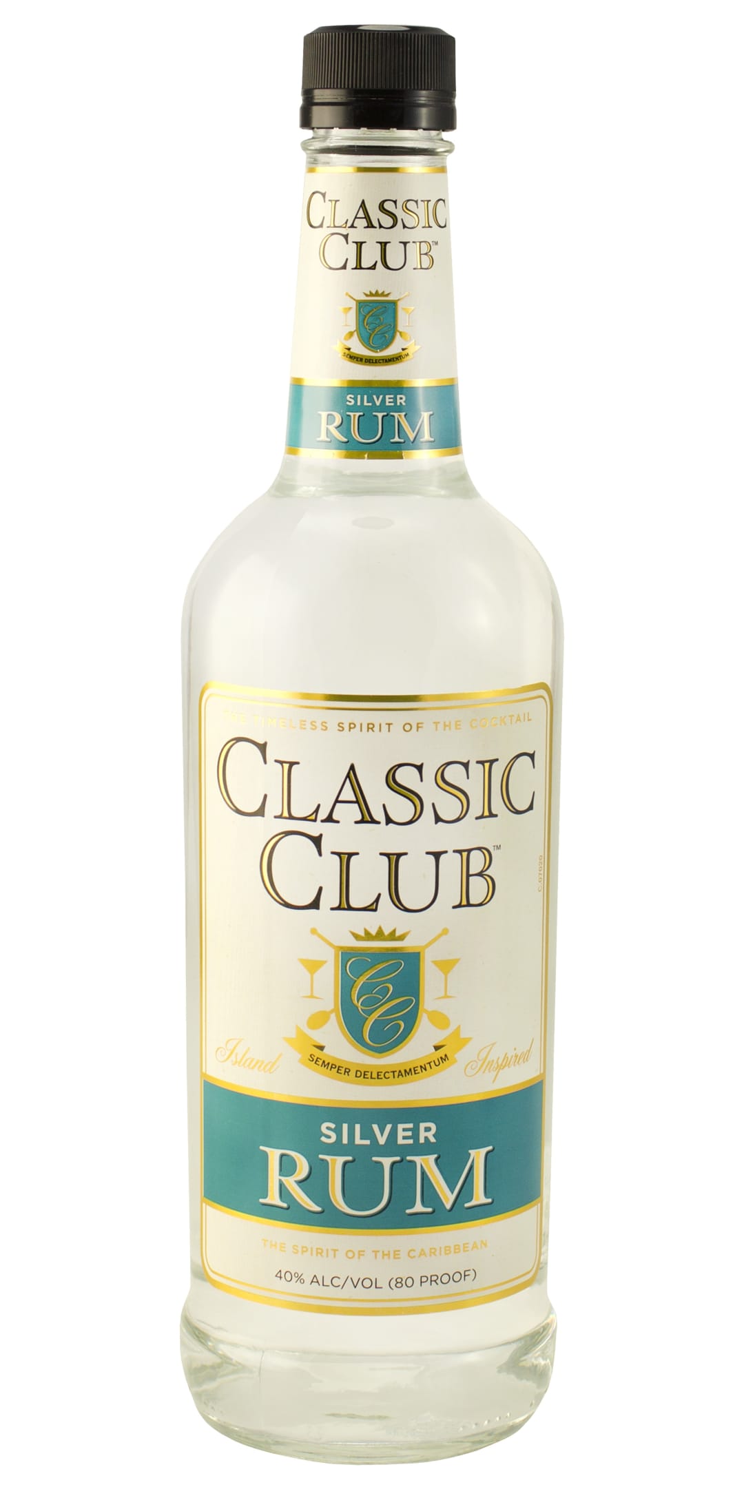 Classic Club Silver Rum 750ml 80 Proof