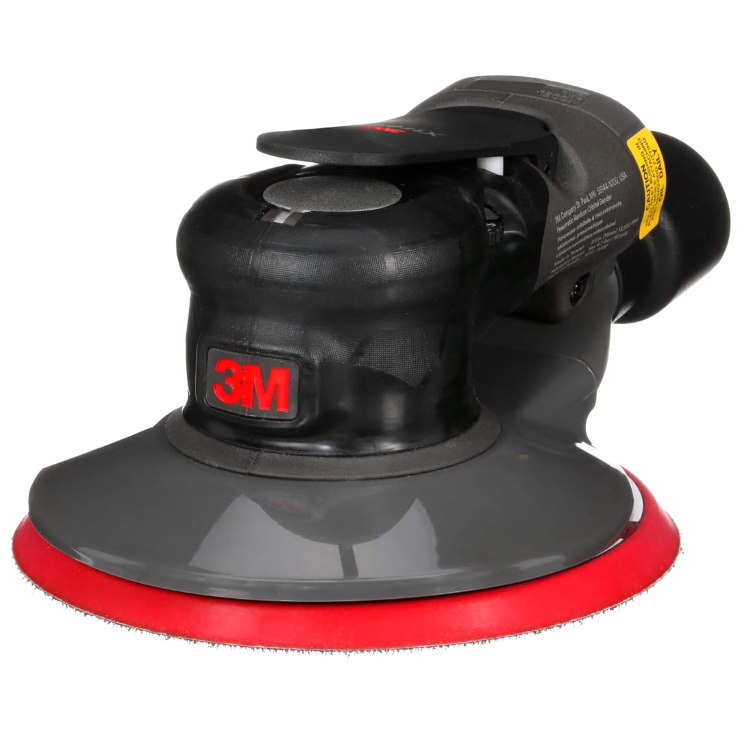 3M Xtract™ Pnömatik Eksantrik Dairesel Zımpara Makinesi, 88954, 150 mm, Merkezi Vakum, 5 mm Orbit