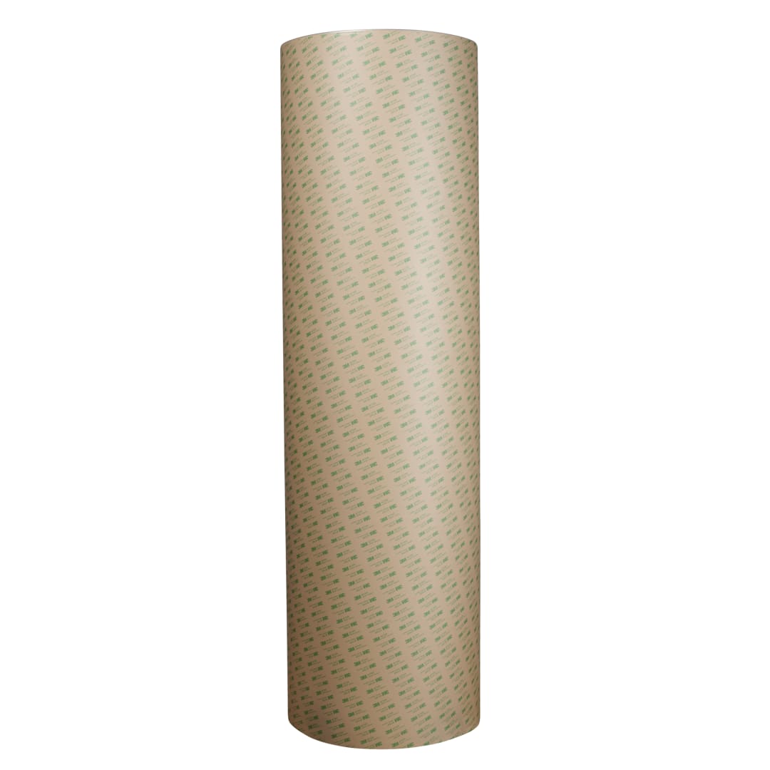 3M™ Transfer-Klebeband mit beidseitigem Schutzpapier 7952MP, Transparent, Jumbobreite 1220 mm, 0.058 mm, variable Rollenabmessung