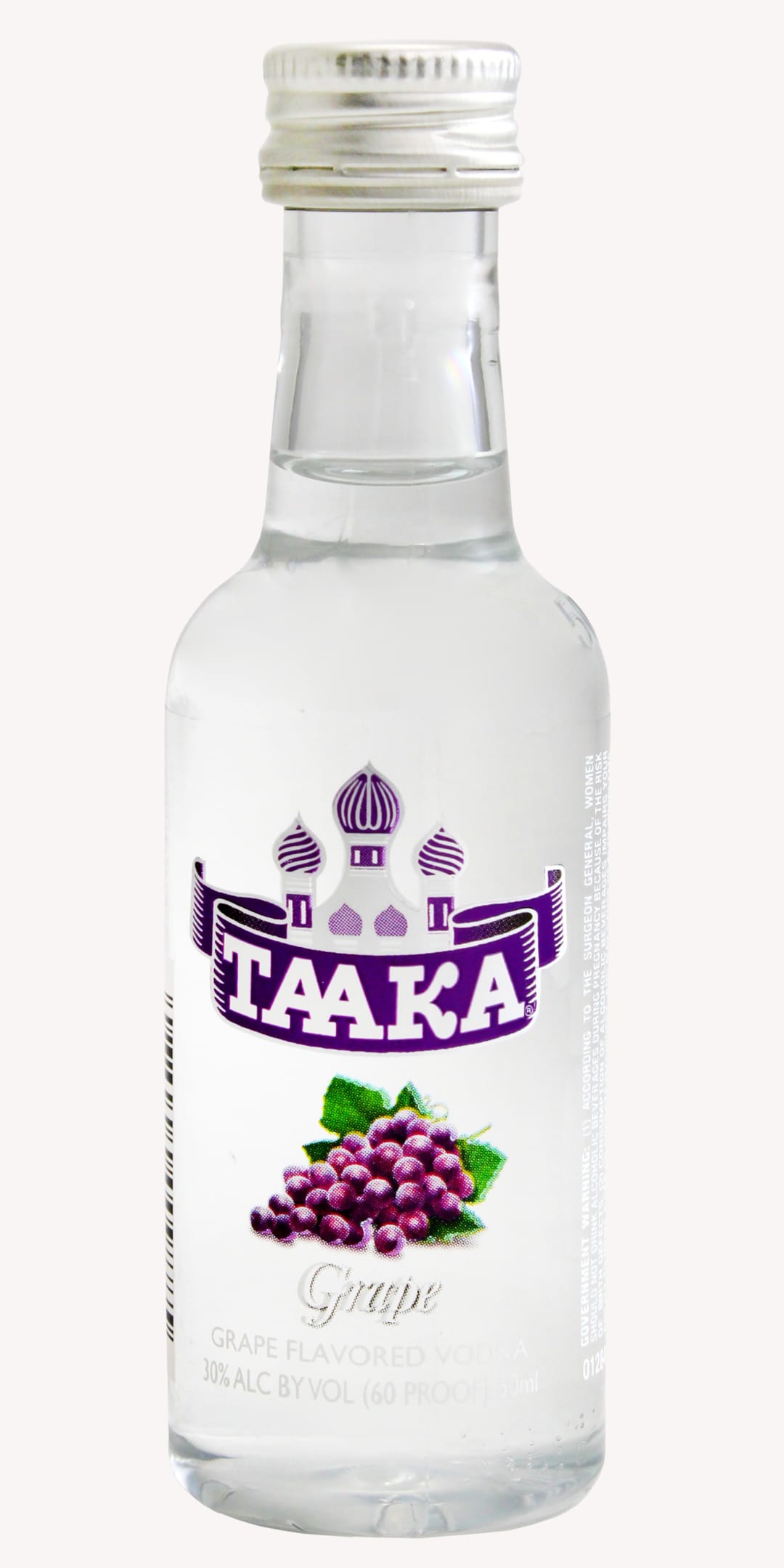 Taaka Grape Vodka 50ml 60 Proof