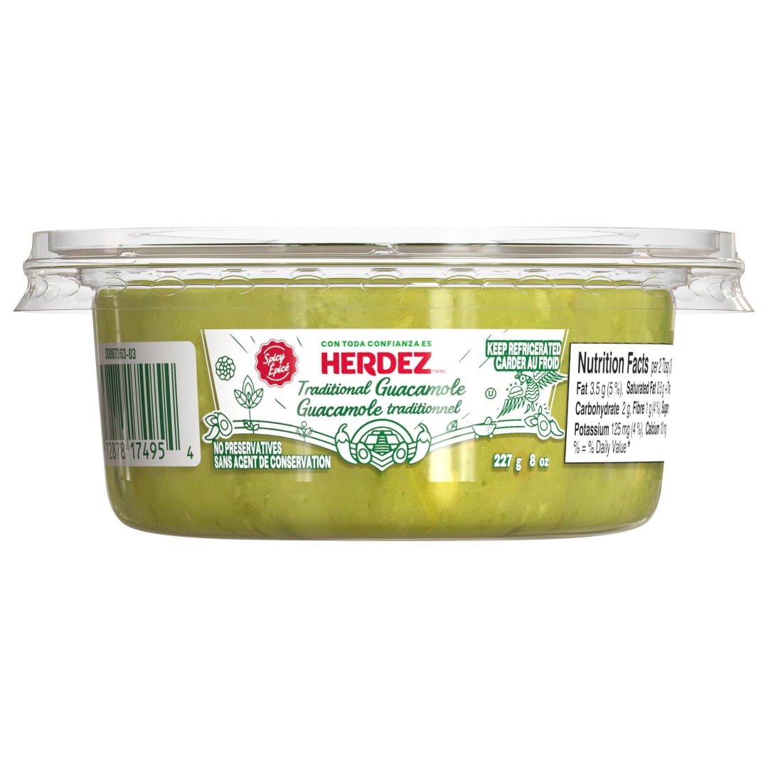 HERDEZ GUACAMOLE SPICY CUP CANADA