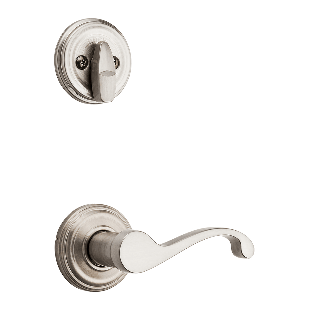 966 Single Cylinder Interior Pack w/ Commonwealth Left-Handed Lever for Signature Series Handlesets in Satin Nickel