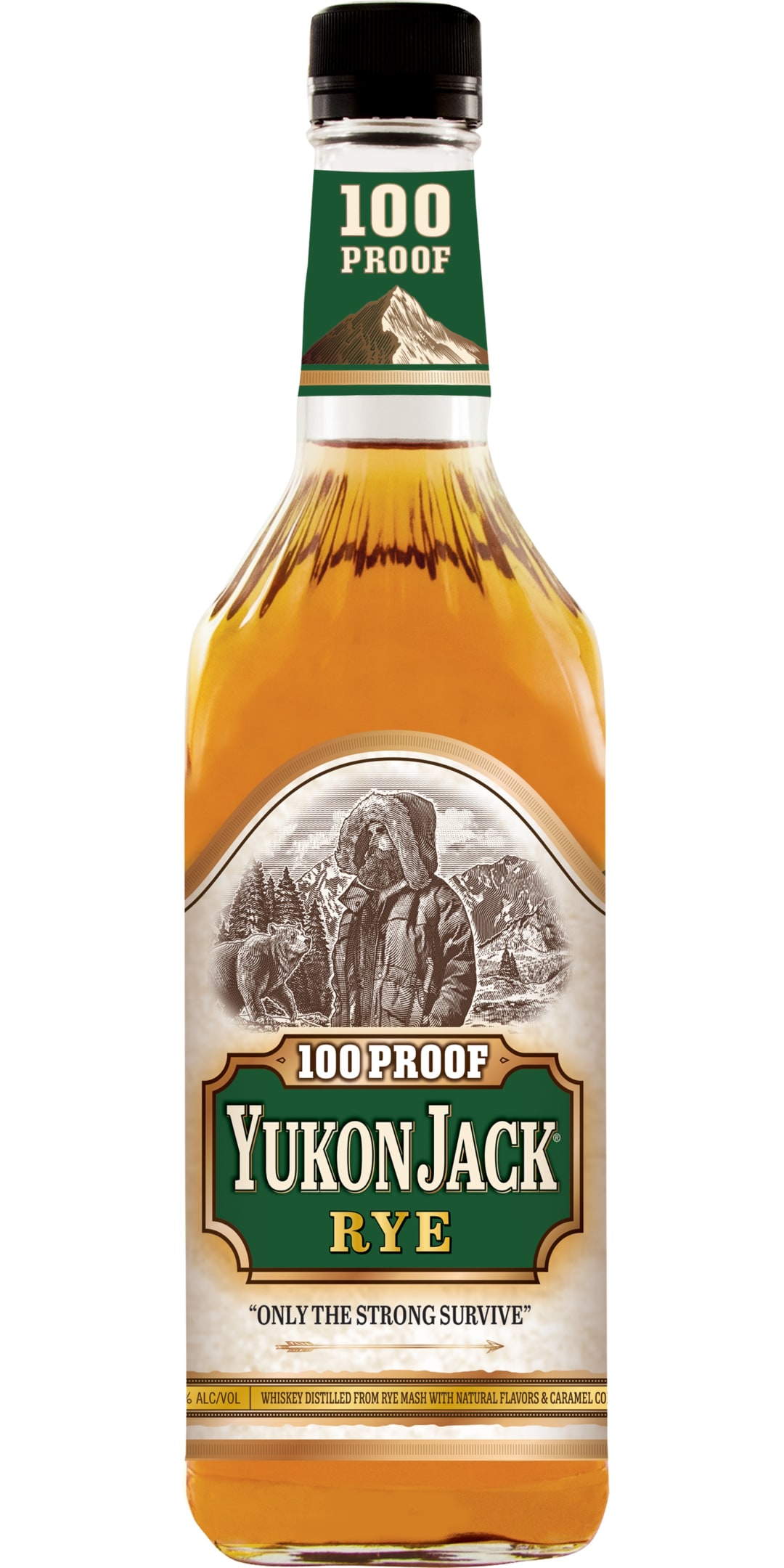 Yukon Jack Rye Whiskey 1l 100 Proof