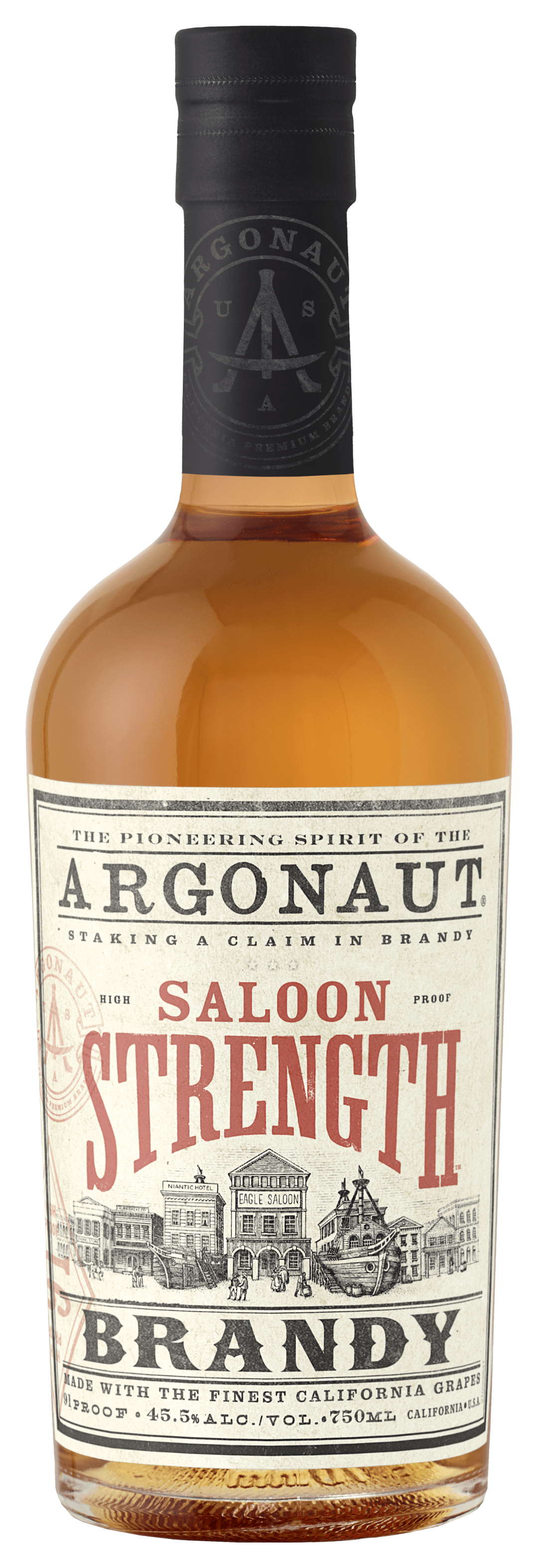 Argonaut Saloon Strength California Brandy 750ml