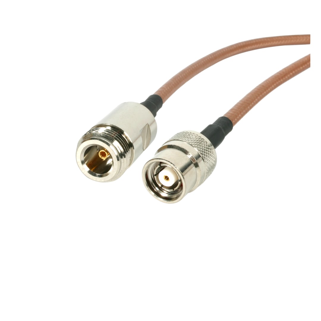 N Female to RP-TNC Wireless Antenna Adap