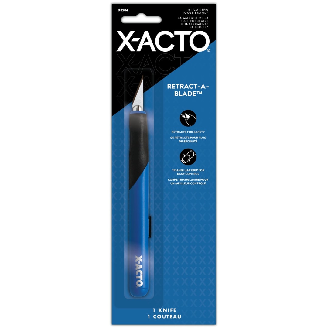 X-ACTO® Retract-A-Blade Utility Knife, Includes #11 Blade