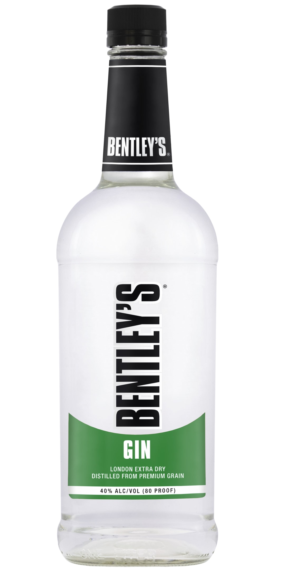 Bentley's London Extra Dry Gin 1l 80 Proof