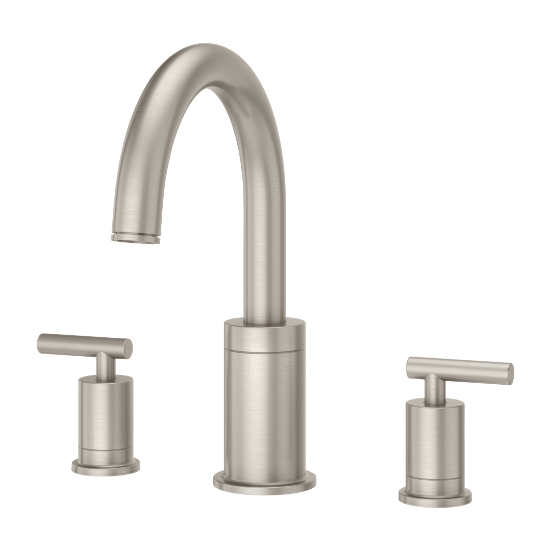 Contempra 2-Handle Roman Tub Trim Handles in Brushed Nickel