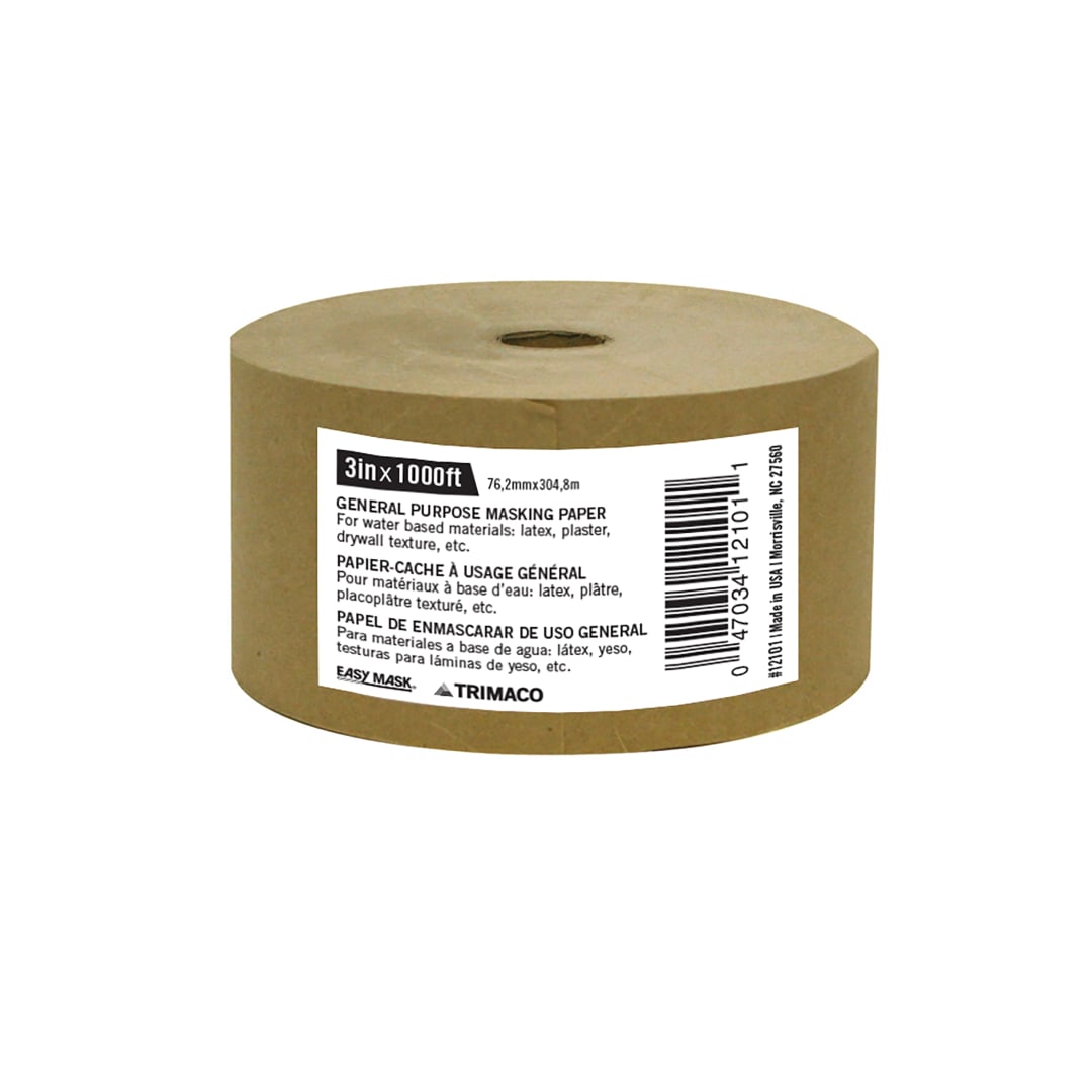 Easy Mask® General Purpose Masking Paper, Brown, 3"x1000'