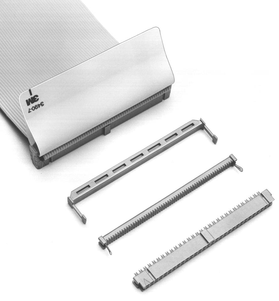 3M™ 3473-7610, Buchsenstecker für die Kabelmontage, 10-polig, 3000 Serie, 2,54 mm, Grau