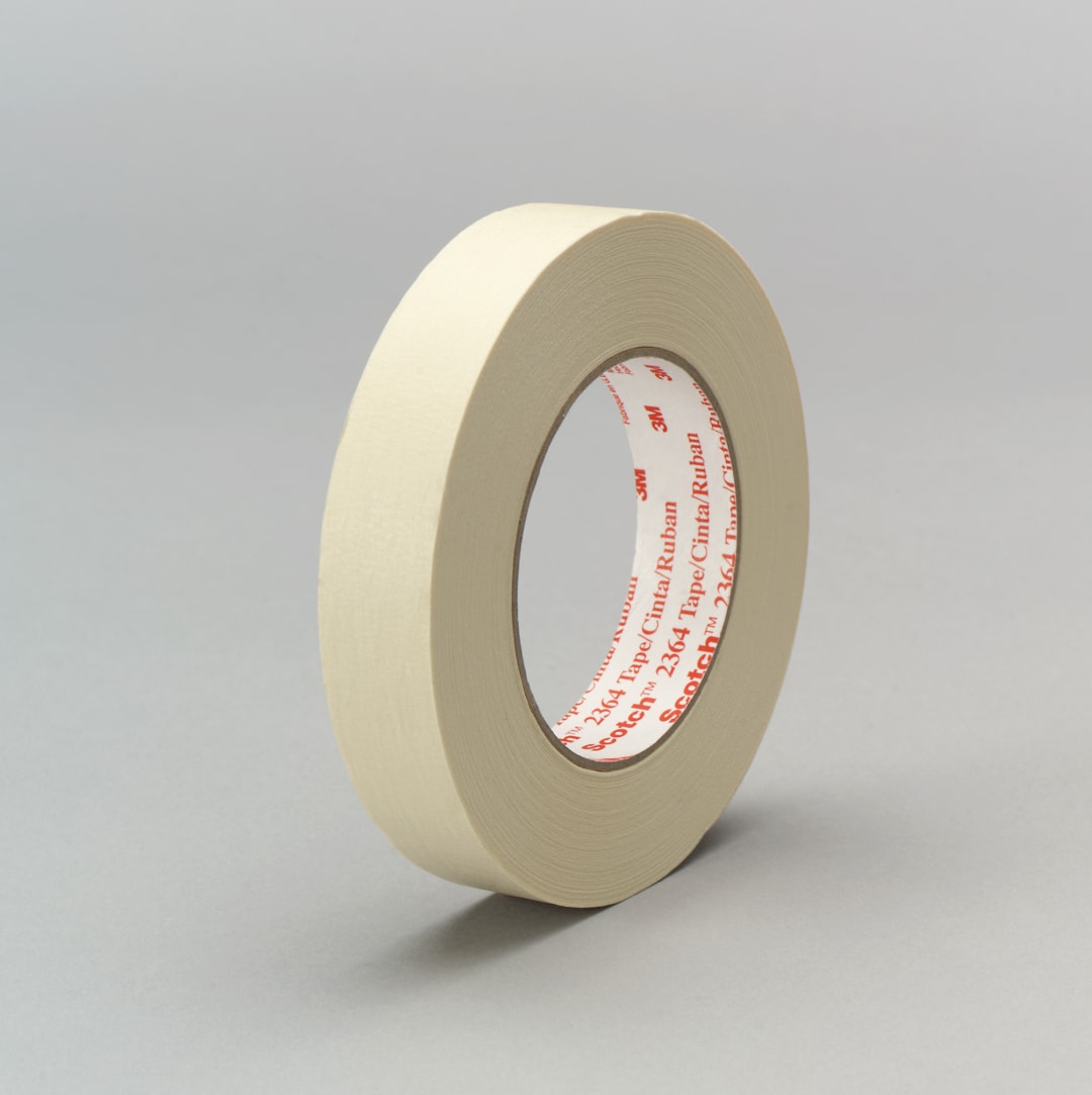 3M™ Performance Masking Tape 2364 Tan, 72 mm x 55 m, 0.16 mm