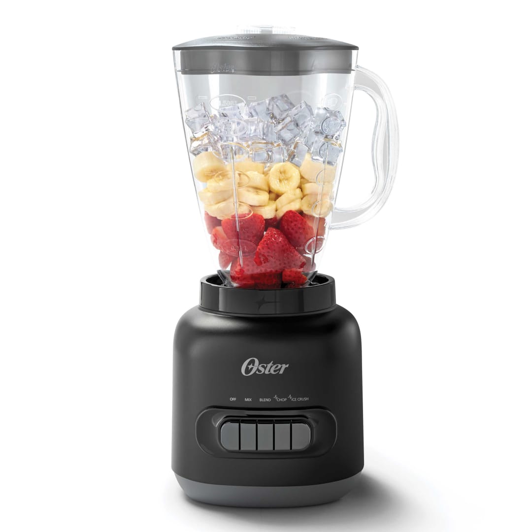Oster® Easy-to-Use Blender with 5 Speed Settings and 700-Watt Motor, Black