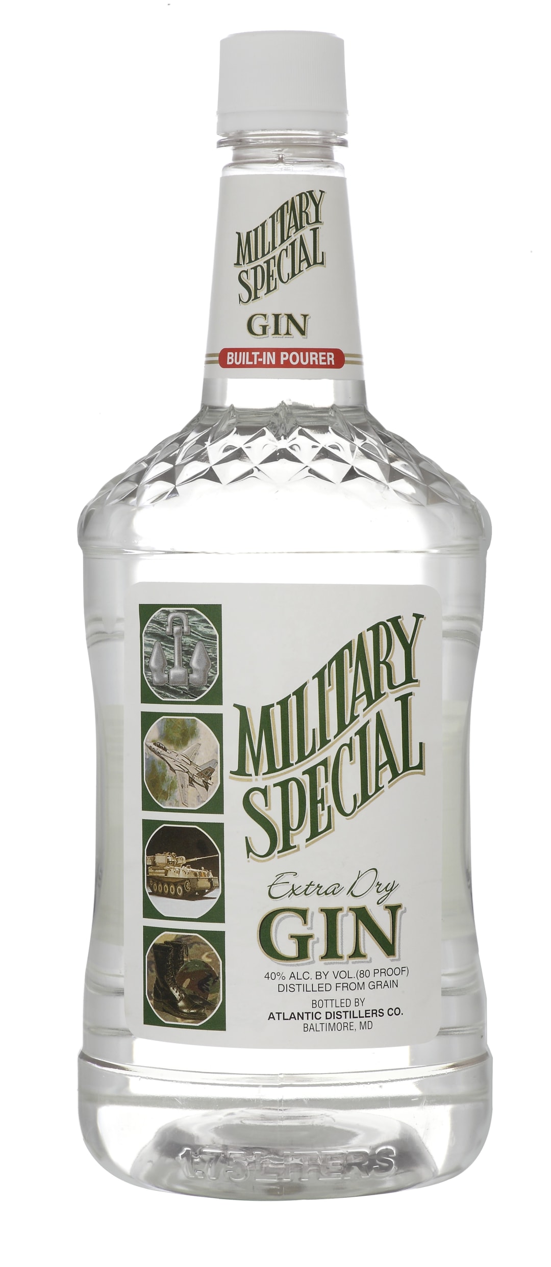 Military Special Dry Gin 1.75l 80 Proof