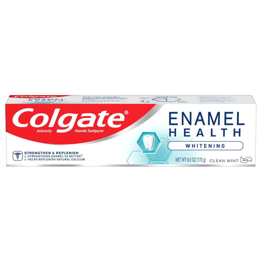 Colgate Enamel Health Whitening Toothpaste, Clean Mint - 6 ounce
