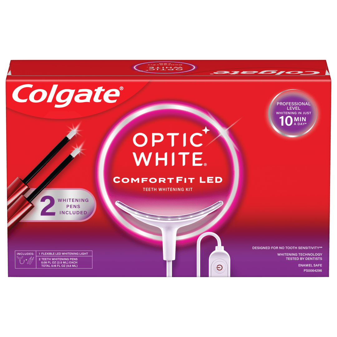 Colgate Optic White ComfortFit LED Teeth Whitening Kit