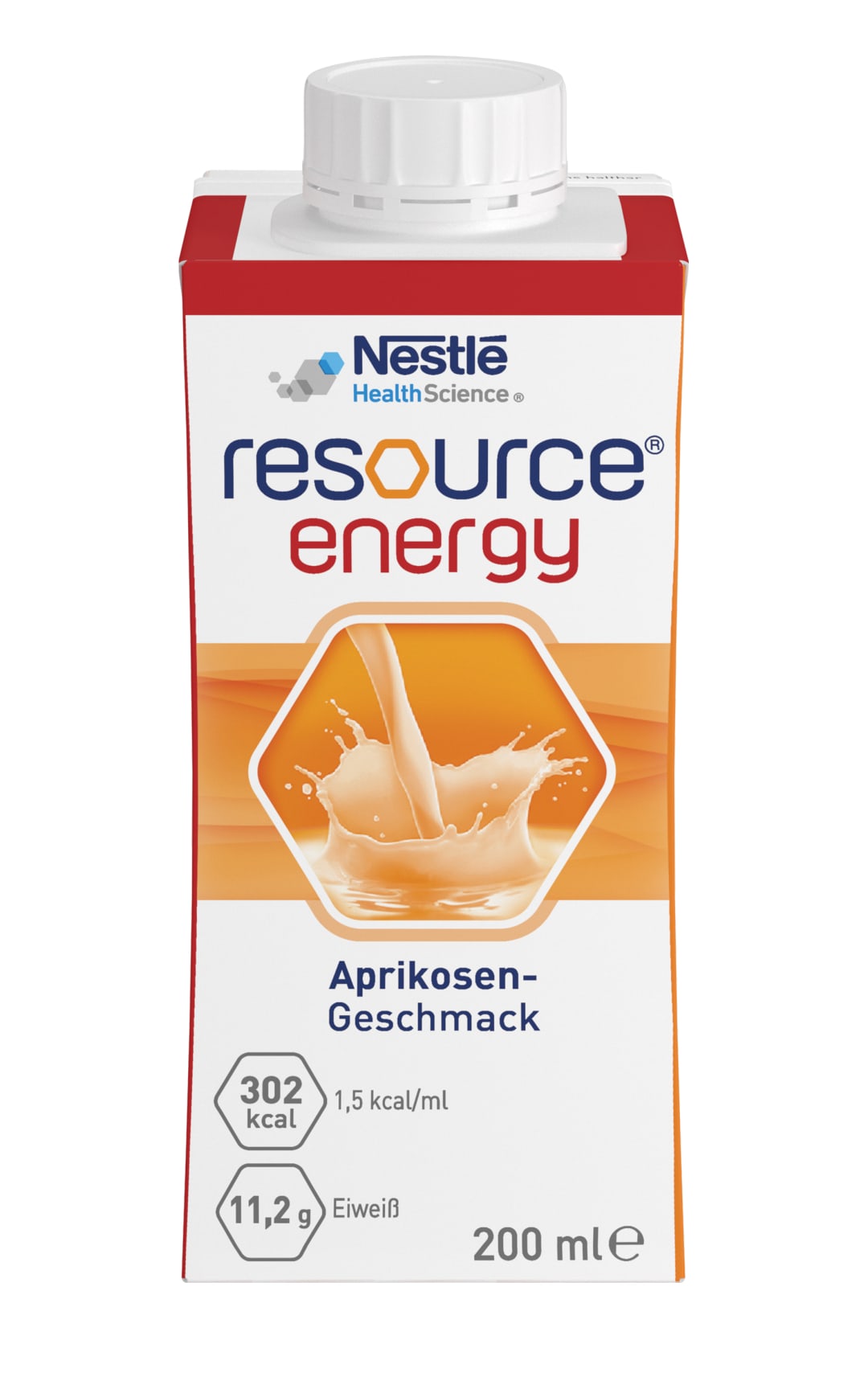NESTLE HEALTH SCIENCE RESOURCE ENERGY Aprikose 200ml