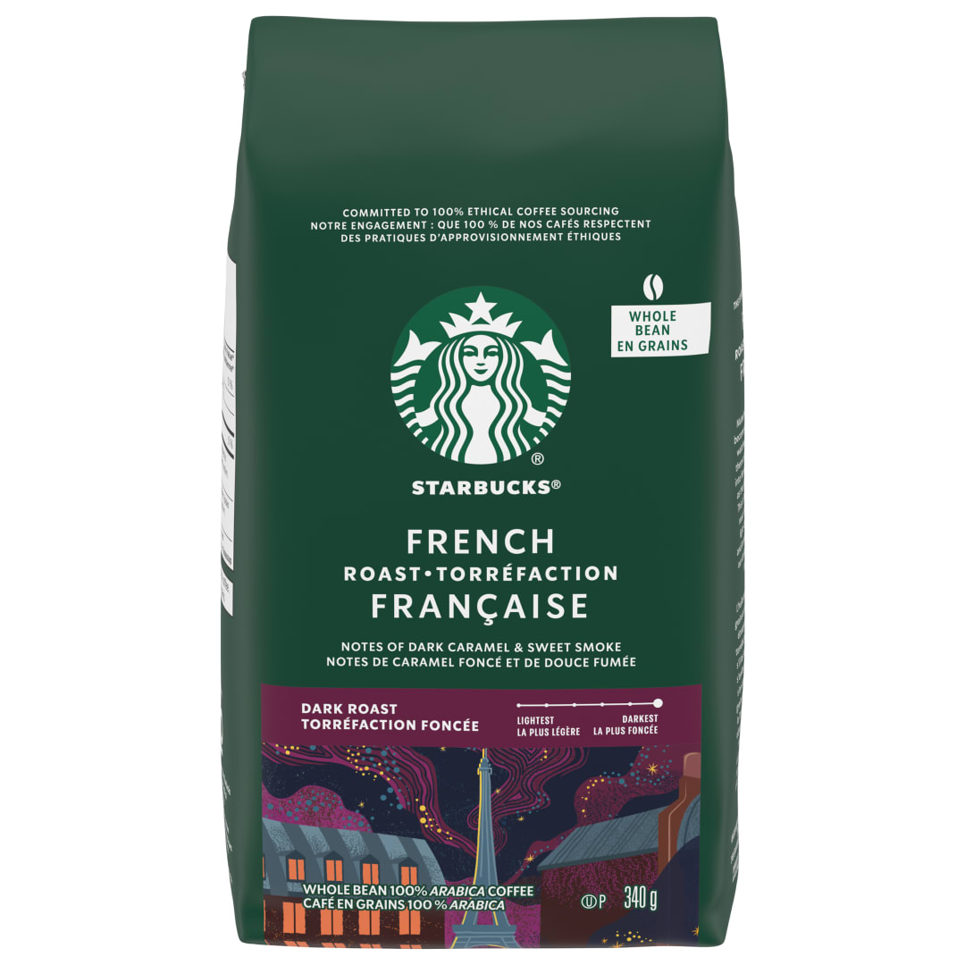 SBUX Whole Bean French Roast 6x340gr CA