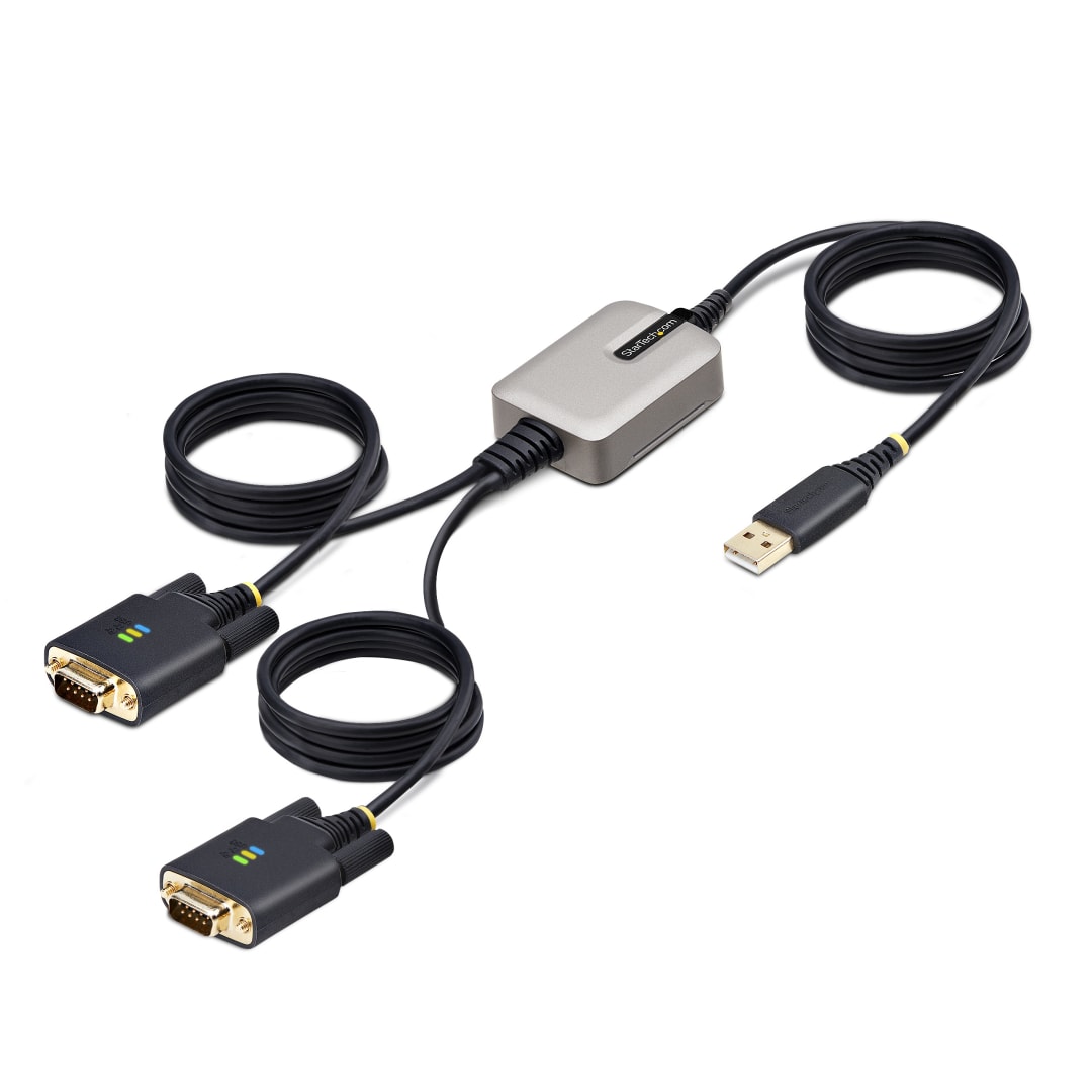 USB to Dual RS-232 Cable - FTDI - 6ft