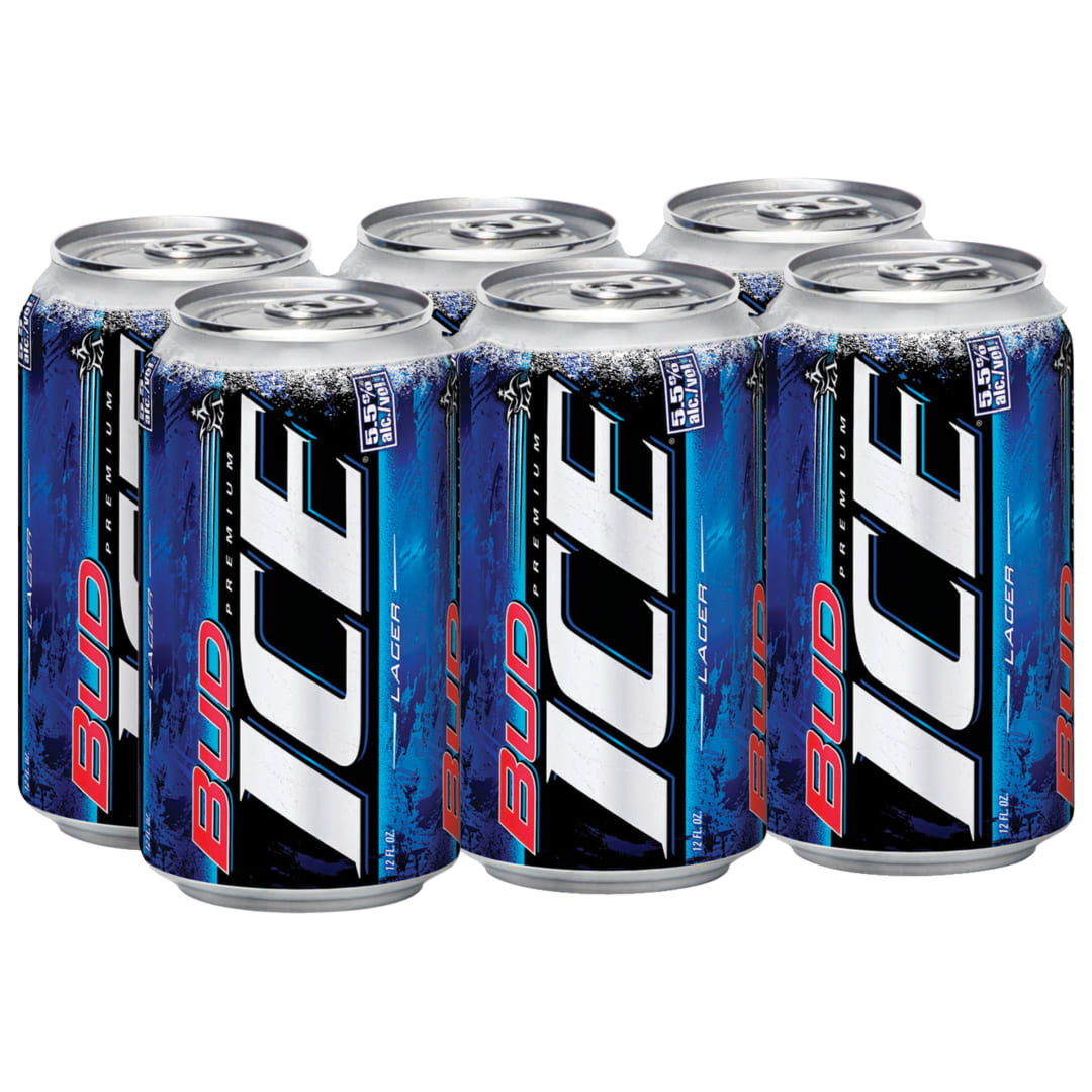 Bud Ice® Beer, 6 Pack 12 fl. oz. Cans