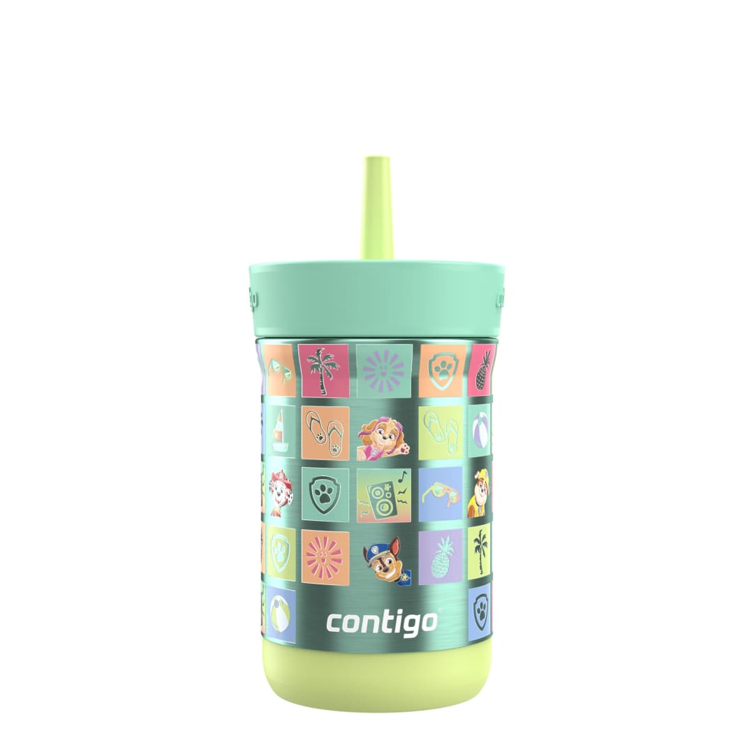 Kids Leighton Spill-Proof Stainless Steel Tumbler with Straw, 12oz.