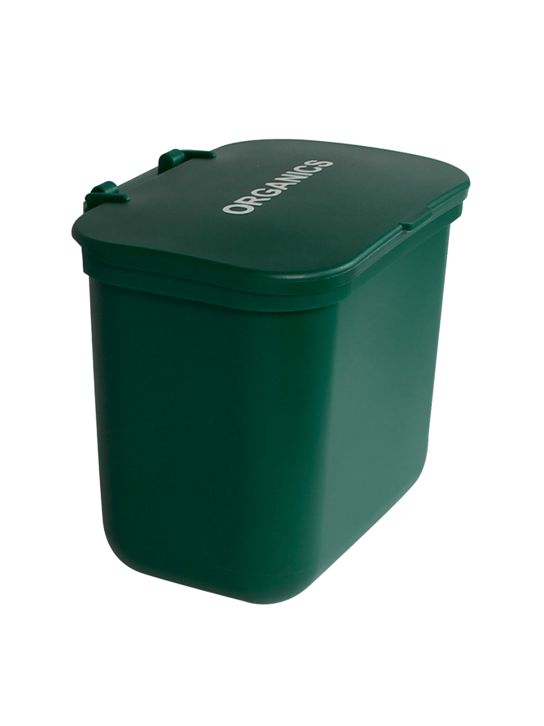 HANGING WASTE BASKET - Single - Kit - Organics - Solid Lift - Green