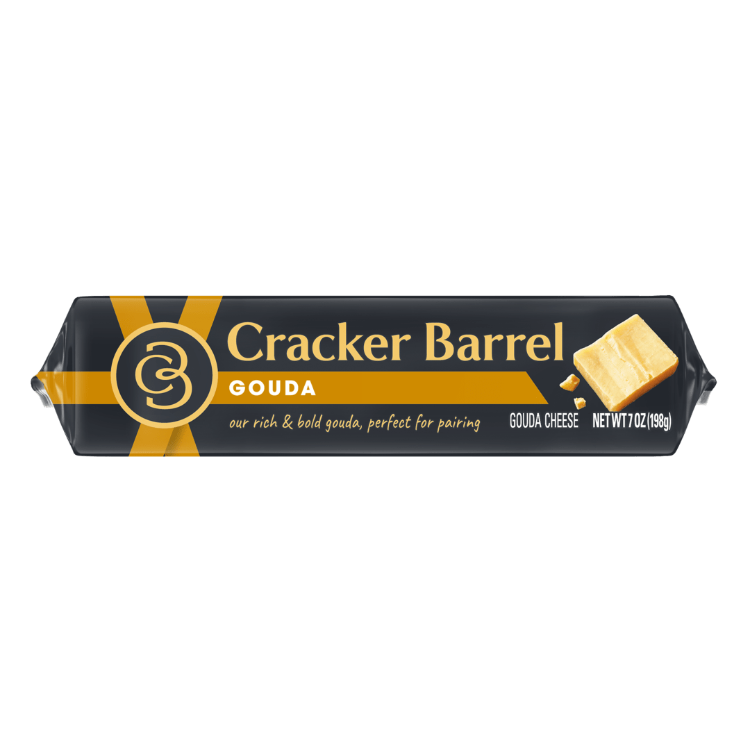 Cracker Barrel Gouda Cheese, 7 oz Block