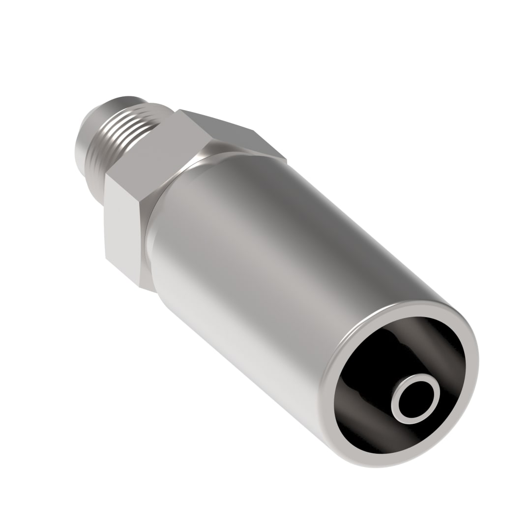 Aeroquip 1/4 Male JIC X 1/4 Polyon Hose