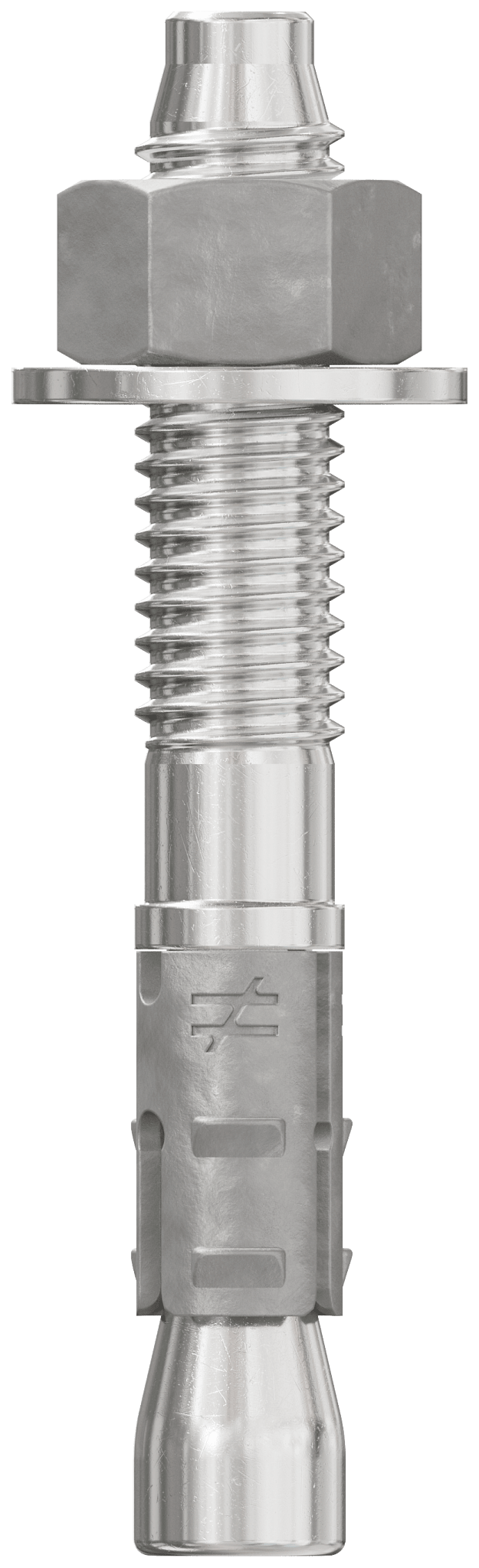 Simpson Strong-Tie STB2-37234S4F50 Strong-Bolt® 2 — 3/8 in. x 2-3/4 in. Type 304 Stainless-Steel Wedge Anchor, Fully Assembled (50-Qty) (Pack of 420)