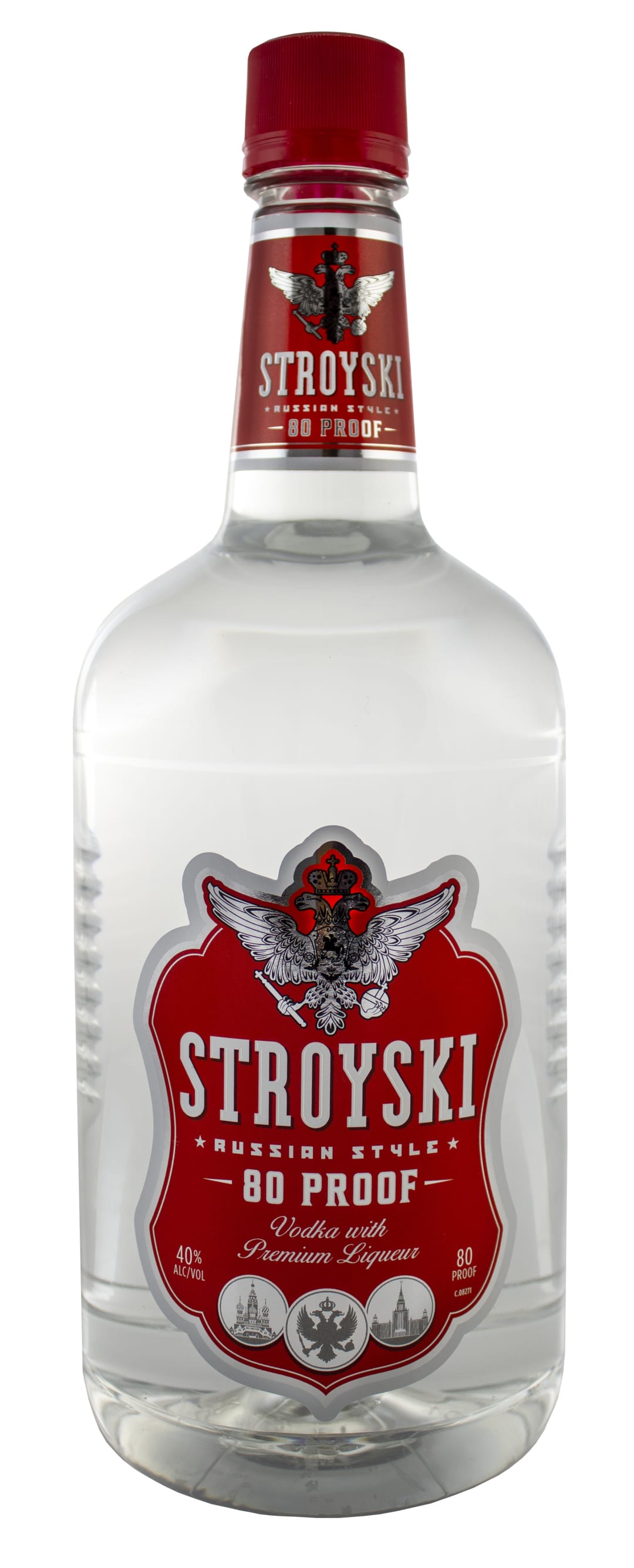 Stroyski Vodka 1.75l 80 Proof