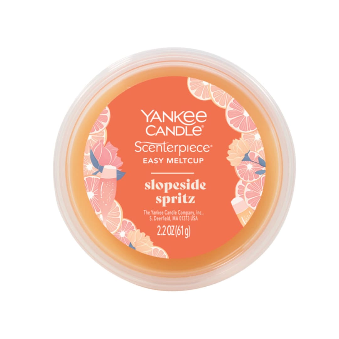 Yankee Candle Slopeside Spritz, 2.2 oz Scenterpiece® Easy MeltCup with up to 24 Hours of Fragrance