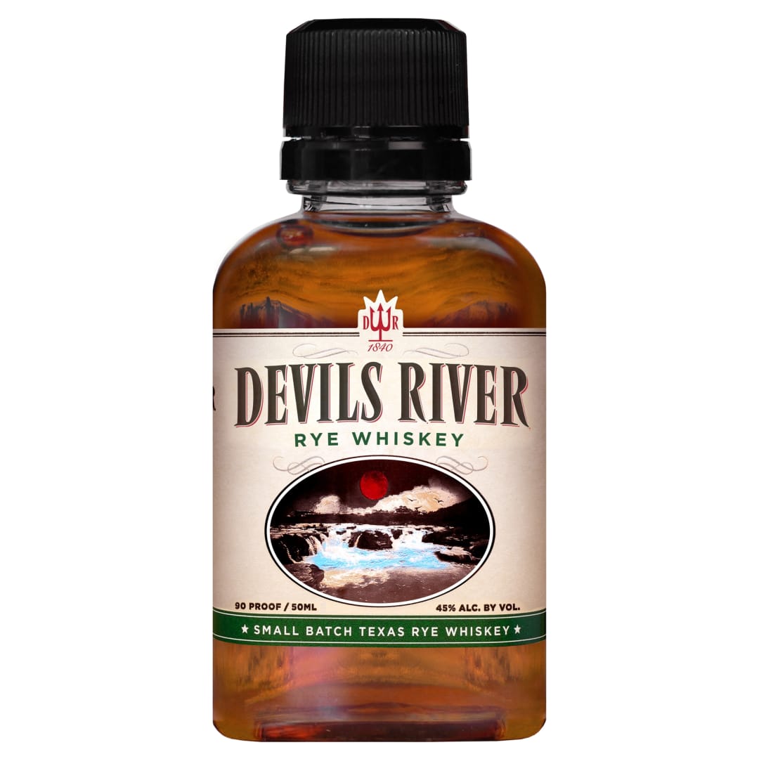 Devils River Small Batch Texas Rye Whiskey 50ml 90 Proof