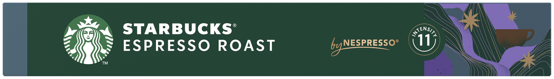 STARBUCKS ESPRESSO ROAST by NESPRESSO 10 Capsule 57g