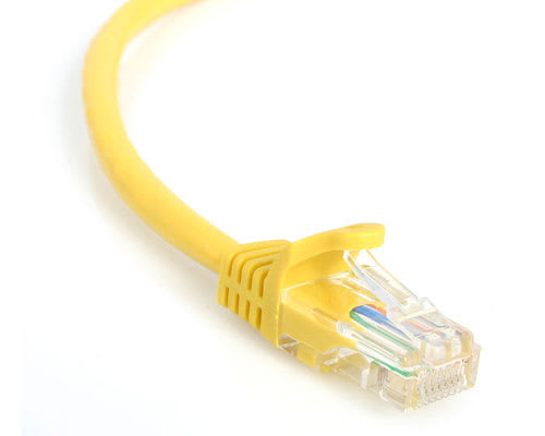 7 ft Yellow Snagless Category 5e (350 MHz) UTP Patch Cable