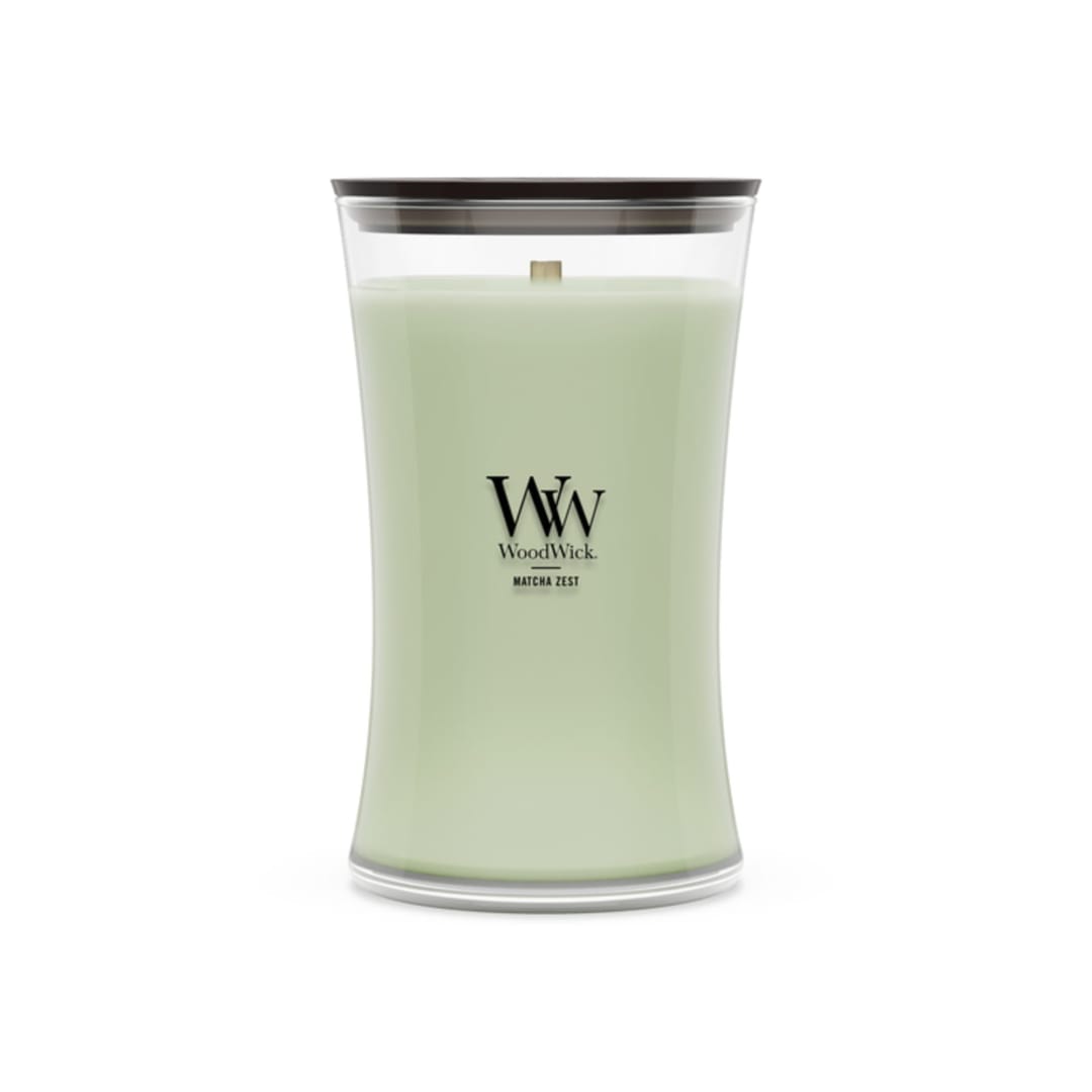 Woodwick Matcha Zest Large Hourglass Candle