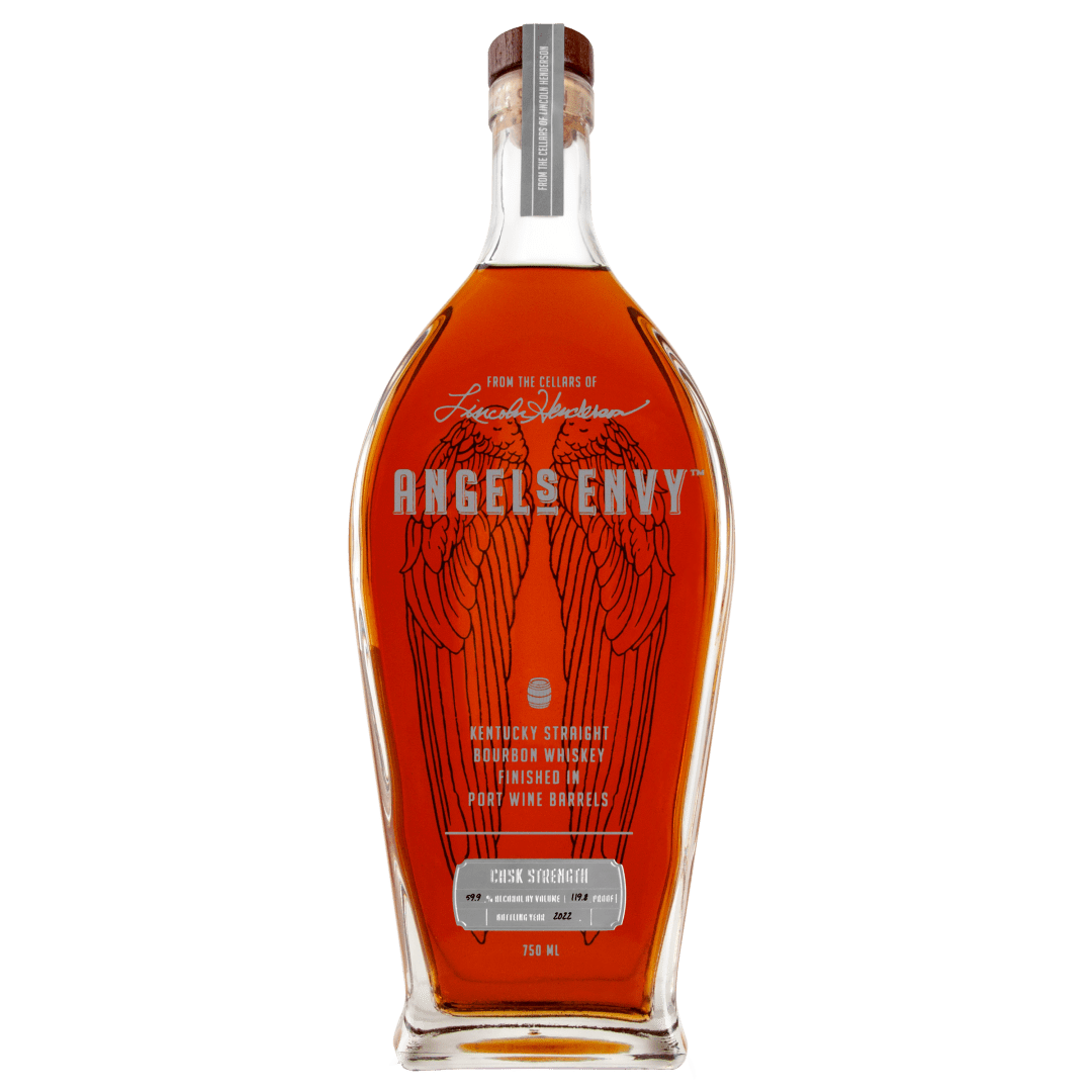 Angel's Envy Cask Strength Kentucky Straight Bourbon Whiskey Finished In Port Wine Barrels 61.2% 750mL