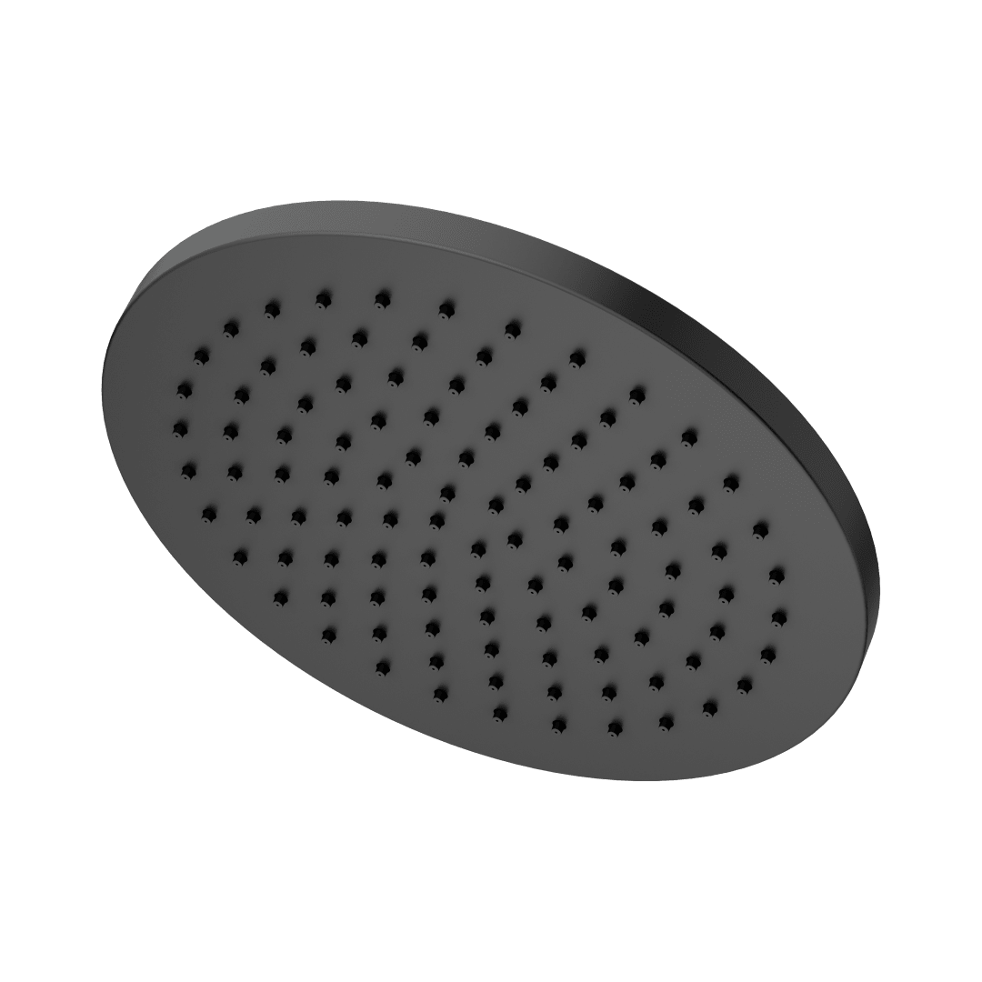 Rhen Showerhead Single Function 1.8gpm in Matte Black