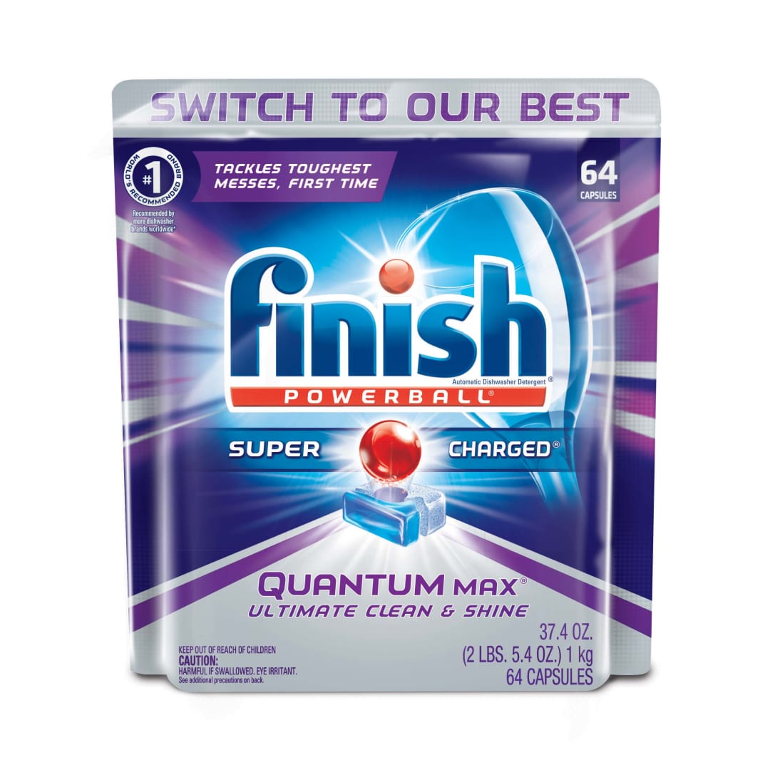 FINISH® QUANTUM MAX™ - Shine and Protect 4/64 ct.