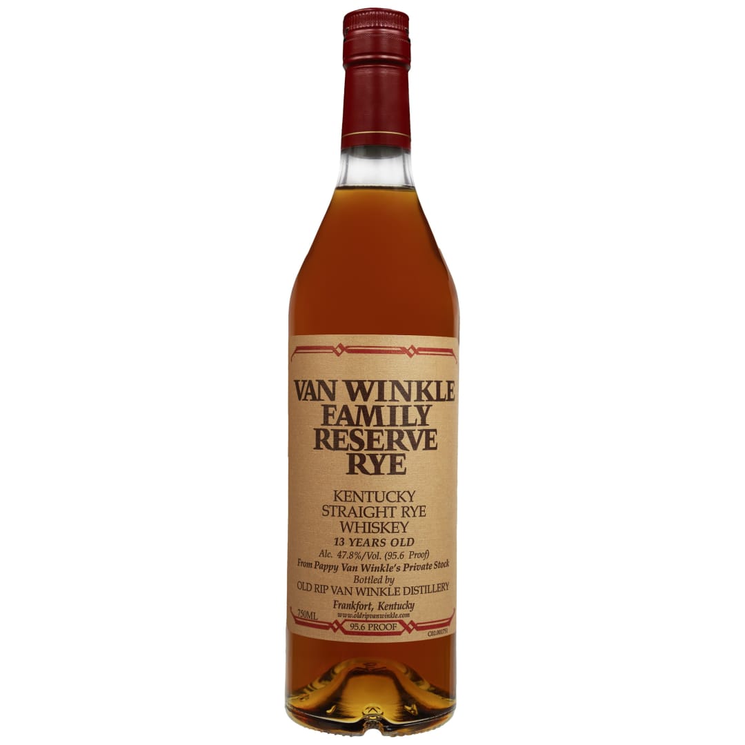 Van Winkle Family Reserve Rye 13 Years Old Kentucky Straight Rye Whiskey 750ml 95.6 Proof