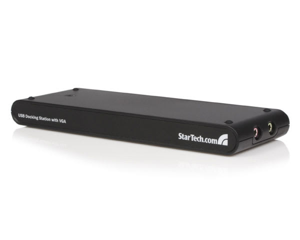 4-in-1 USB Notebook Docking Station with VGA